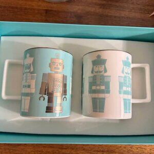 Tiffany & Co 2018 Robot Nutcracker Holiday Mugs Set